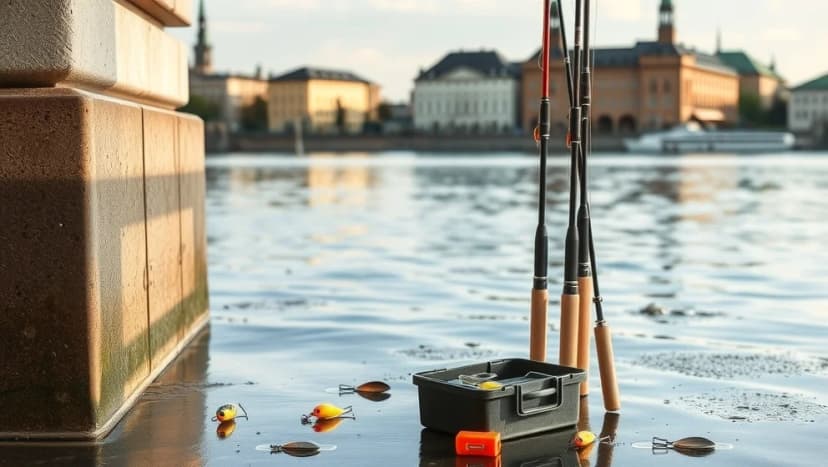 Cityfiske i Stockholm väcker fisklusten