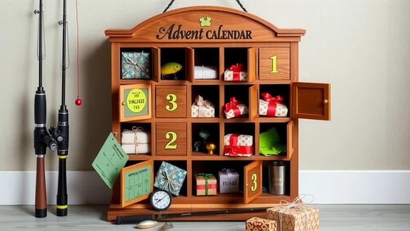 Fiske adventskalender för alla fiskare