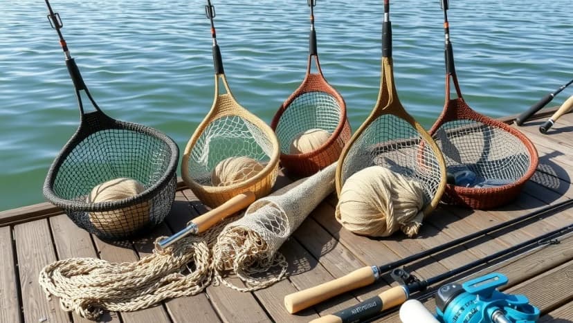 Fiske håv välja och använda rätt verktyg