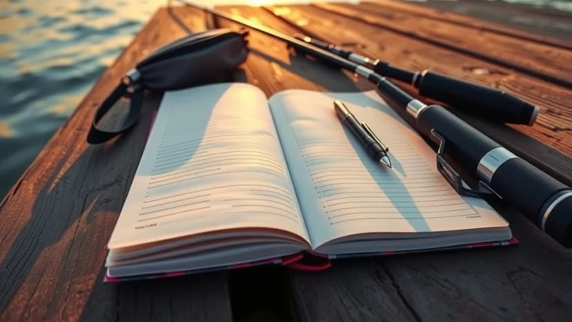 Fiske journalen för bättre fångster