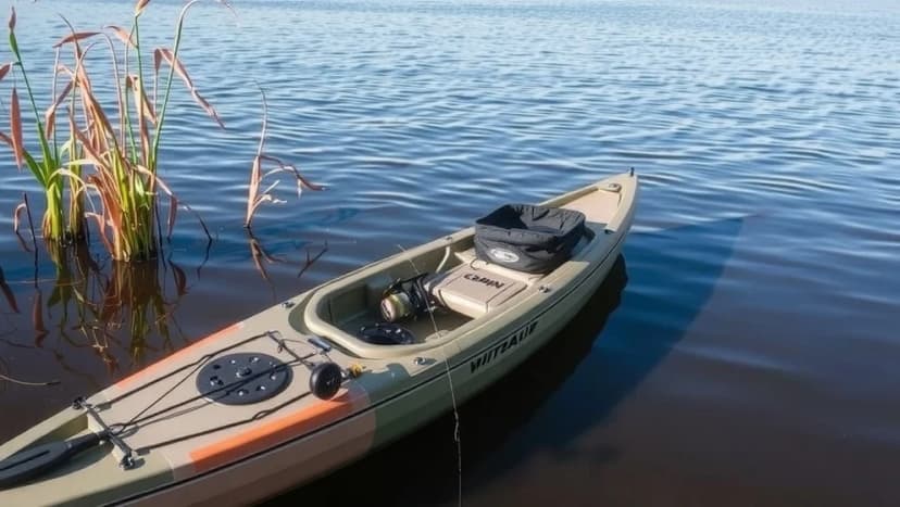 Fiska från kajak på rätt sätt