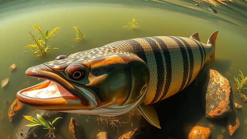 Gädda är Sveriges coolaste rovfisk