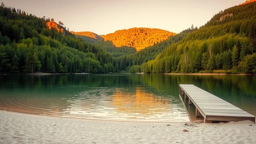 Helgasjön är Värmlands finaste badplats