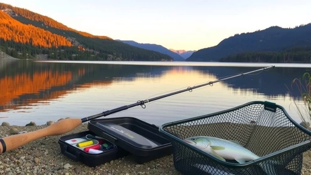 Hökensås fiske ett bra tips för nybörjare