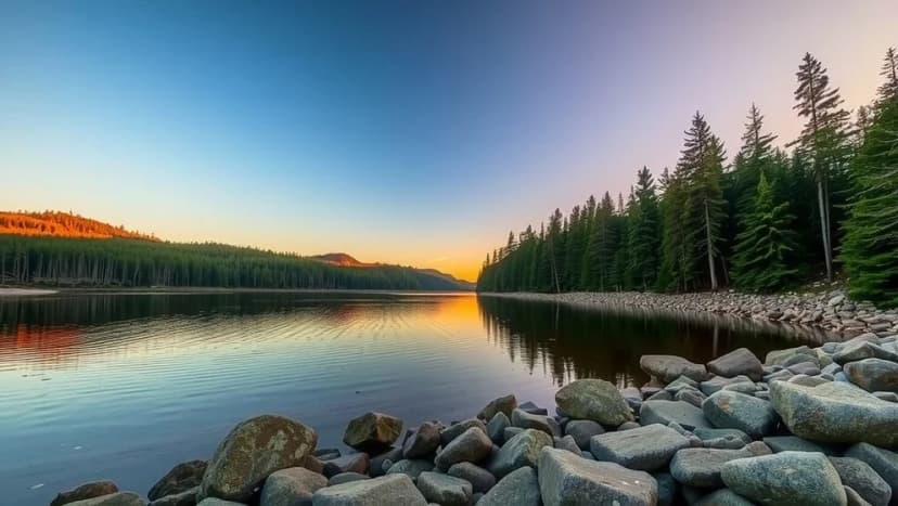 Holmsjön i Värmland är värt ett besök