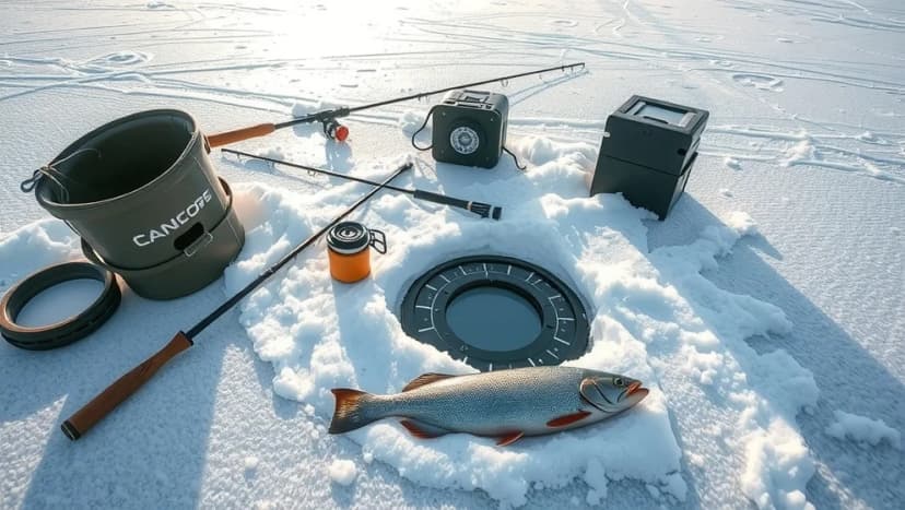 Ifiske en rolig väg till fiskelycka