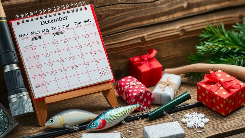 Julkalender fiske genom hela året