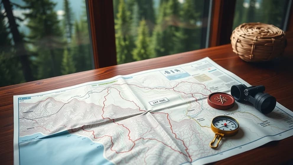 Lofsdalen karta och vandringsvägar