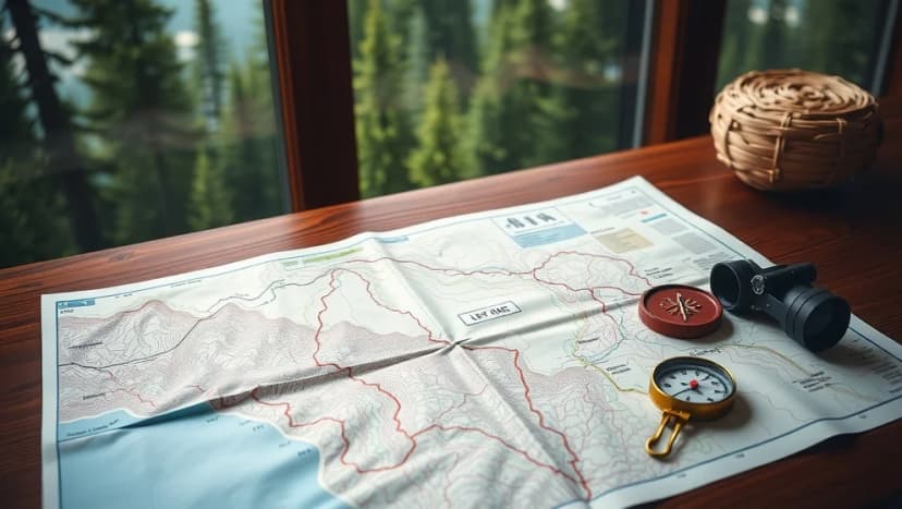 Lofsdalen karta och vandringsvägar