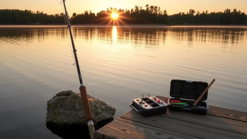 Sportfiske i Smedjebacken för nybörjare