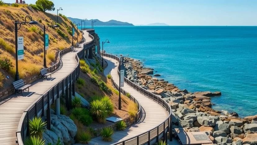 Strandpromenaden i Lysekil karta och tips
