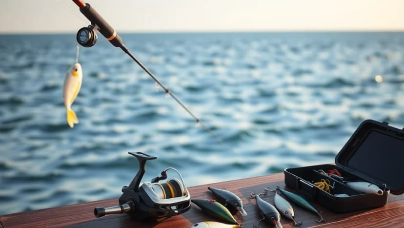 Tidan fiske långt från land